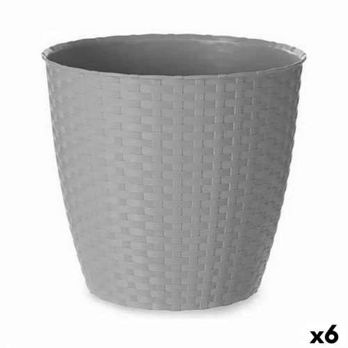 Posuda Stefanplast Siva Plastika 24 x 22,3 x 24 cm (6 kom.) Cijena