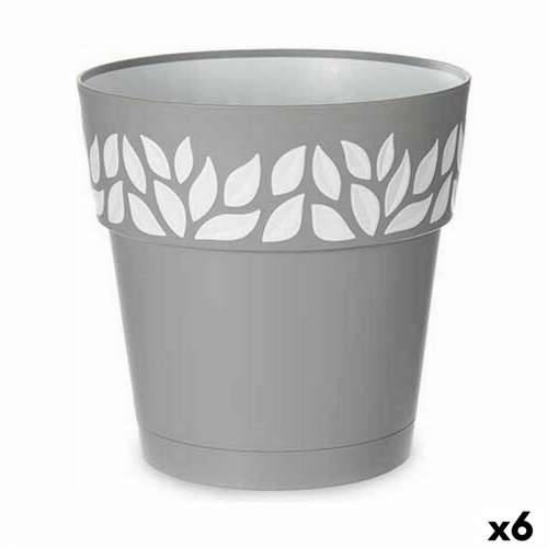 Tegla za samozalijevanjem Stefanplast Cloe Siva Plastika 25 x 25 x 25 cm (6 kom.) Cijena