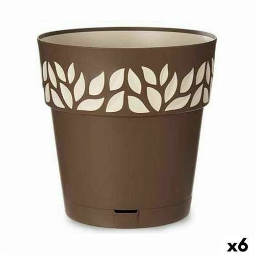 Tegla za samozalijevanjem Stefanplast Cloe Smeđa Plastika 29 x 29 x 29 cm (6 kom.) Cijena