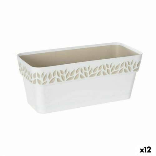 Žardinijera Stefanplast Cloe Bijela Plastika 13,3 x 12,3 x 29,3 cm (12 kom.) Cijena