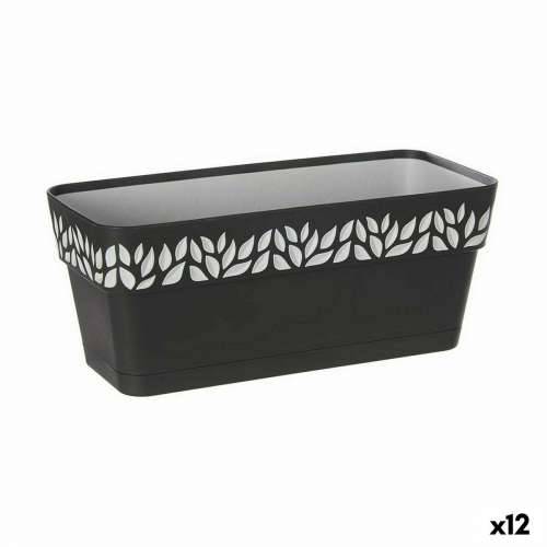 Žardinijera Stefanplast Cloe Antracitna Plastika 13,3 x 12,3 x 29,3 cm (12 kom.) Cijena