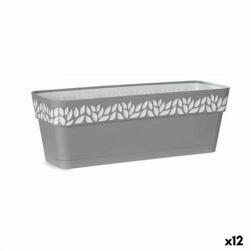 Žardinijera Stefanplast Cloe Siva Plastika 49,5 x 17 x 19 cm (12 kom.) Cijena