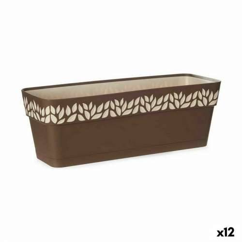 Žardinijera Stefanplast Cloe Smeđa Plastika 49,5 x 17 x 19 cm (12 kom.) Cijena