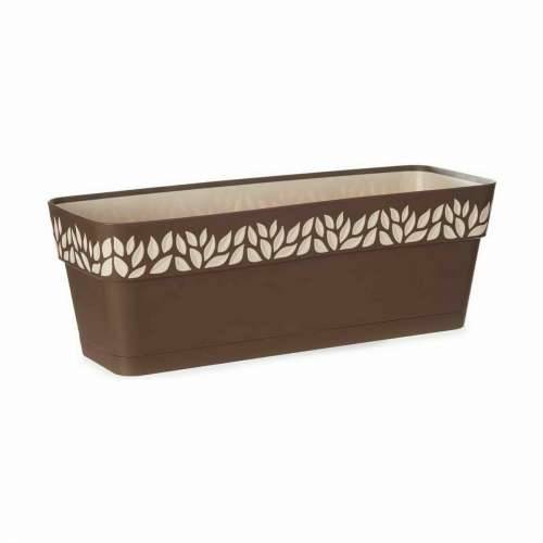 Žardinijera Stefanplast Cloe Smeđa Plastika 49,5 x 17 x 19 cm (12 kom.) Cijena