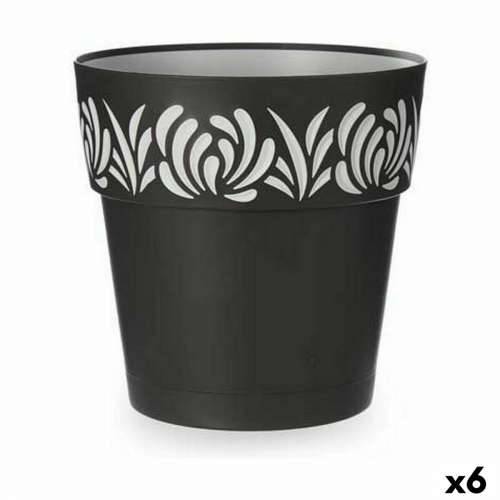 Tegla za samozalijevanjem Stefanplast Gaia Antracitna Plastika 29 x 29 x 29 cm (6 kom.) Cijena