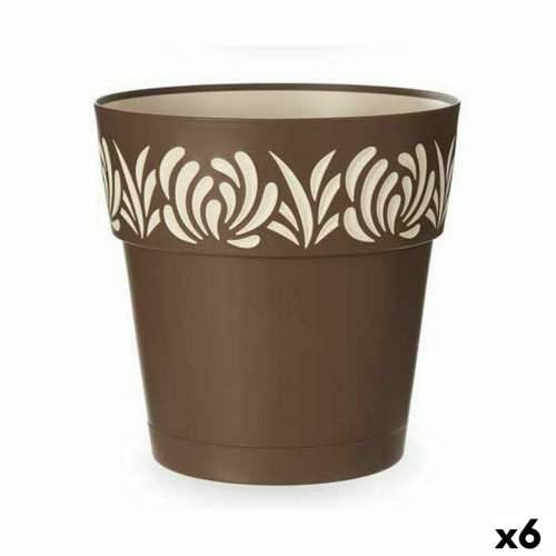 Tegla za samozalijevanjem Stefanplast Gaia Smeđa Plastika 29 x 29 x 29 cm (6 kom.) Cijena