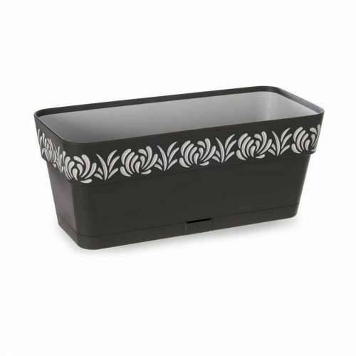 Žardinijera Stefanplast Gaia Antracitna Plastika 13,3 x 12,3 x 29,3 cm (12 kom.) Cijena