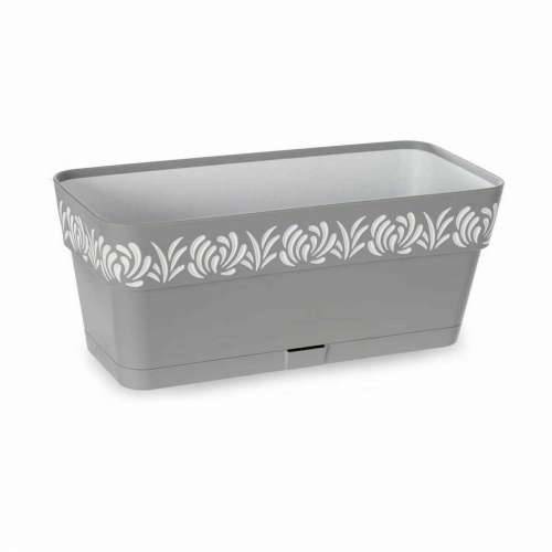 Žardinijera Stefanplast Gaia Siva Plastika 13,3 x 12,3 x 29,3 cm (12 kom.) Cijena