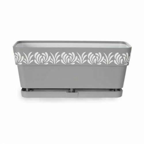 Žardinijera Stefanplast Gaia Siva Plastika 13,3 x 12,3 x 29,3 cm (12 kom.) Cijena