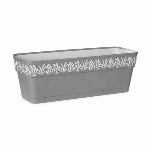 Žardinijera Stefanplast Gaia Siva Plastika 49,5 x 17 x 19 cm (12 kom.) Cijena