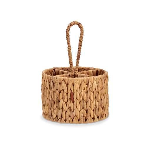 Košara za pribor za jelo Gift Decor SF27113 Smeđa Metal Vodeni zumbul 20 x 30 x 20 cm (12 kom.) Cijena