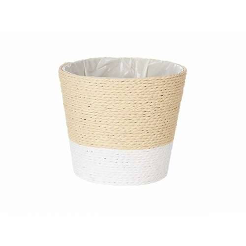 Tegla za biljke Ibergarden WY21-72 Bijela Uže Plastika 16 x 14,5 x 16 cm (24 kom.) Cijena