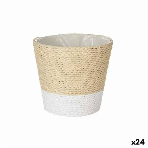Tegla za biljke Ibergarden 86440 Bijela Uže Plastika 14 x 12,5 x 14 cm (24 kom.) Cijena