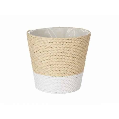 Tegla za biljke Ibergarden 86440 Bijela Uže Plastika 14 x 12,5 x 14 cm (24 kom.) Cijena