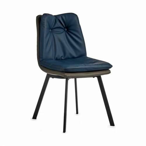 Fotelja Prekidača Plava Crna Siva Čelik 62 x 85 x 47 cm (2 kom.) Cijena