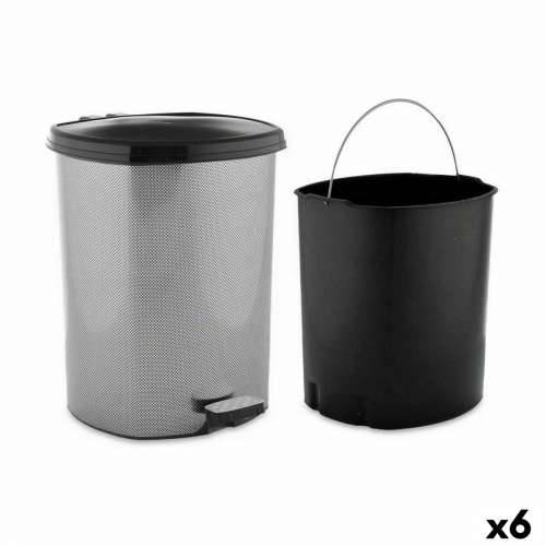 Koš za Papir na Pedalu Berilo D-003-2 Tamno sivo Plastika 11 L (6 kom.) Cijena