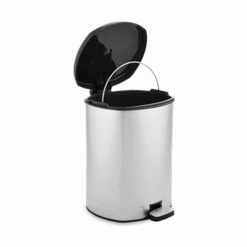 Koš za Papir na Pedalu Berilo D004-1 Srebrna Plastika 6 L (6 kom.) Cijena