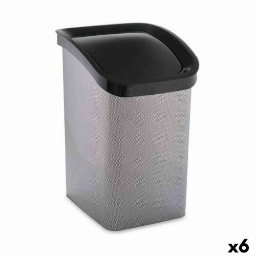 Koš za Papir Berilo D093-2 Tamno sivo Plastika 23 L Nagibni (6 kom.) Cijena