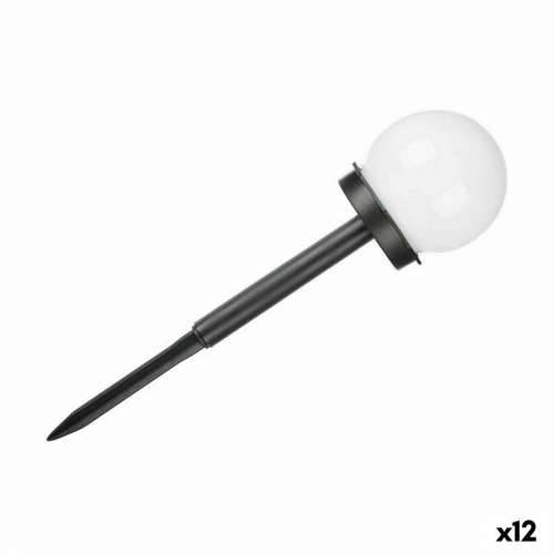 Svjetionik Ibergarden 10 CM BALL Bijela Crna Plastika 10 x 34,5 x 10 cm Bumba Solarno punjenje (12 kom.) Cijena