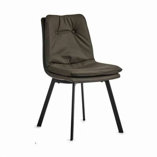 Fotelja Prekidača Crna Siva Čelik 62 x 85 x 47 cm (2 kom.) Cijena