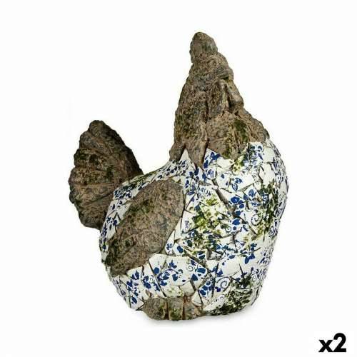 Ukrasna figura za vrt Ibergarden ZD18060 Polirezin Kokoš 22,5 x 39 x 34 cm (2 kom.) Cijena