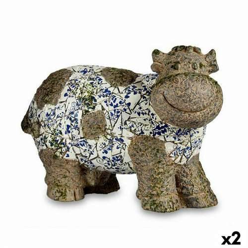 Ukrasna figura za vrt Ibergarden ZD18066 Polirezin Krava 18,5 x 33,5 x 46,5 cm (2 kom.) Cijena