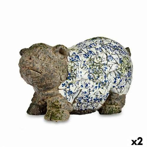 Ukrasna figura za vrt Ibergarden ZD18061 Polirezin Svinja 20,5 x 26 x 47 cm (2 kom.) Cijena