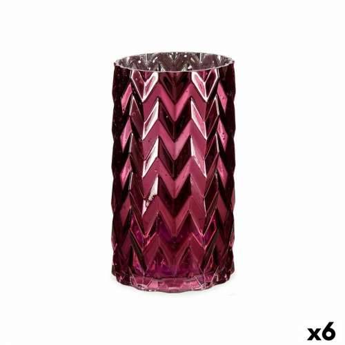 Vrč rezbareno klas Roza Kristal 11,3 x 19,5 x 11,3 cm (6 kom.) Cijena