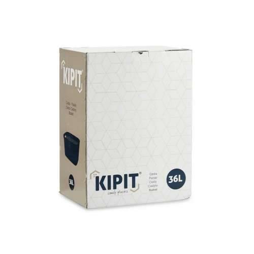 Košara za Rublje Kipit TP7001-2 Siva Plastika 36 L 36 x 25,5 x 53 cm (12 kom.) Cijena