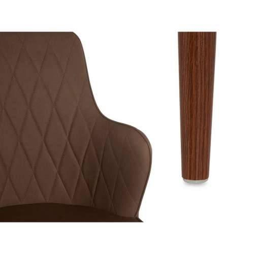 Fotelja rombi Smeđa Crna Čelik 53 x 90 x 43 cm (2 kom.) Cijena