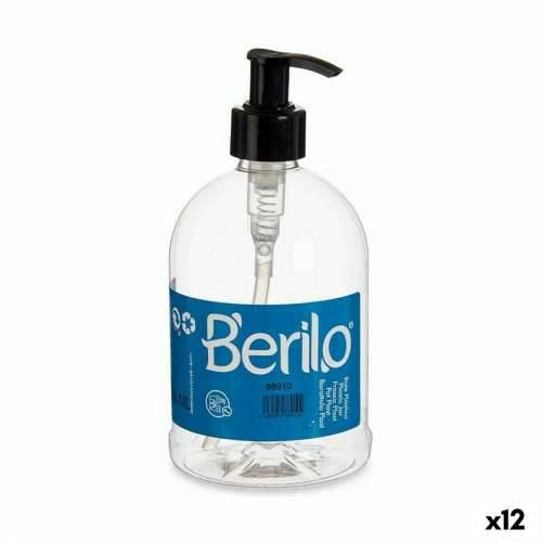 Dozator za Sapun Berilo SE1205-DOSIFICADOR Crna Providan Plastika 500 ml 8 x 16,5 x 8 cm (12 kom.) Cijena