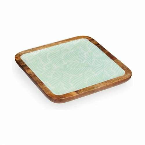 Stolni ukras Bijela Smeđa Zelena Biljni list 25 x 25 cm (6 kom.) Cijena