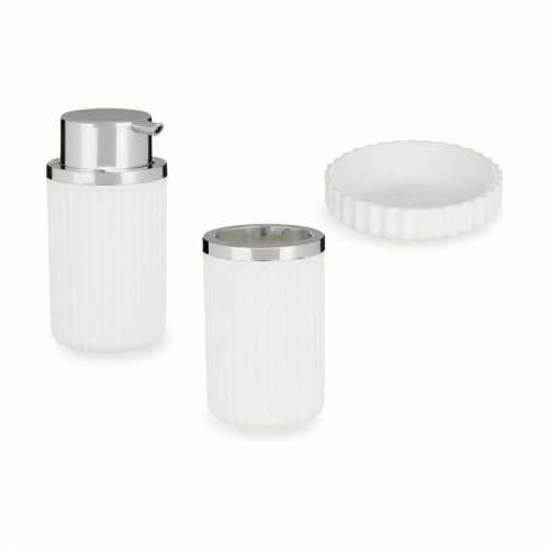 Set za Kupaonicu Berilo 3318-1 Bijela Plastika (12 kom.) Cijena