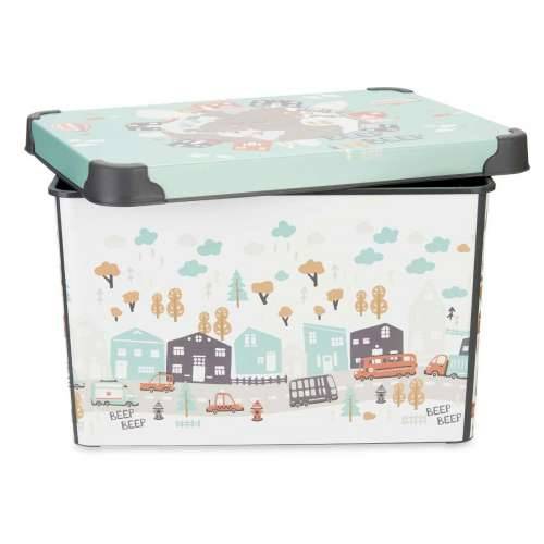 Kutija za Pospremanje s Poklopcem Kipit STYLE BOX-17L-6 Plastika autocesta 17 L 27,5 x 22 x 36,5 cm Children’s (12 kom.) Cijena