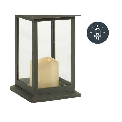 LED lampáš Bijela Crna Kristal Plastika 13,5 x 34,5 x 13,5 cm (12 kom.) Cijena