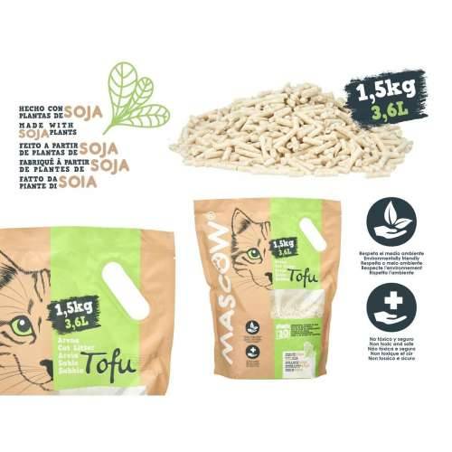 Mačje leglo 1,5 Kg Soje Bijela (8 kom.) Cijena