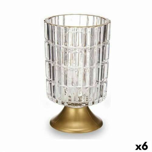 LED lampáš Providan zlatan Staklo 10,7 x 18 x 10,7 cm (6 kom.) Cijena