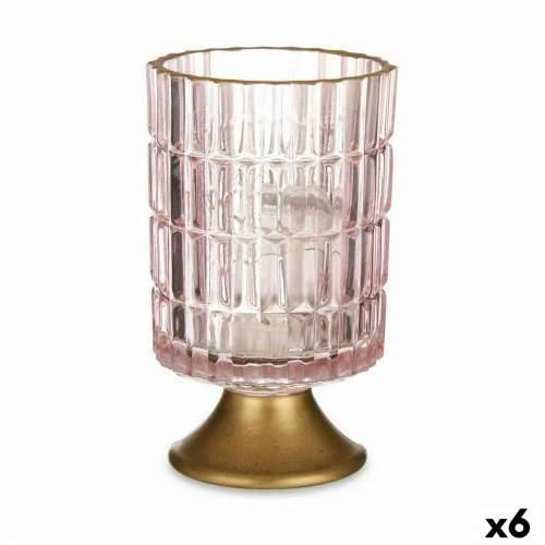 LED lampáš Roza zlatan Staklo 10,7 x 18 x 10,7 cm (6 kom.) Cijena