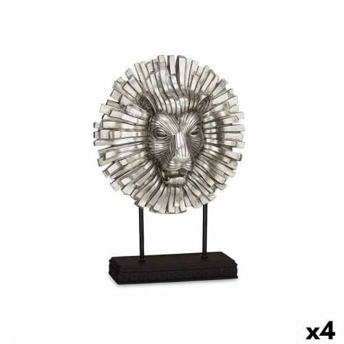 Ukrasna figura Lav Srebrna 28 x 38,5 x 11,5 cm (4 kom.) Cijena