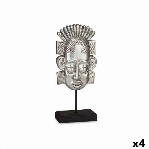 Ukrasna figura Indijac Srebrna 17,5 x 36 x 10,5 cm (4 kom.) Cijena