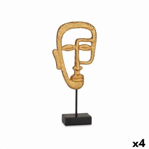 Ukrasna figura Lice zlatan 19,5 x 38 x 10,5 cm (4 kom.) Cijena