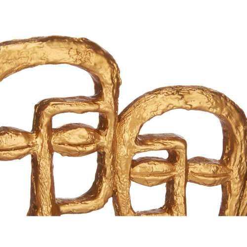 Ukrasna figura Lice zlatan 27 x 32,5 x 10,5 cm (4 kom.) Cijena