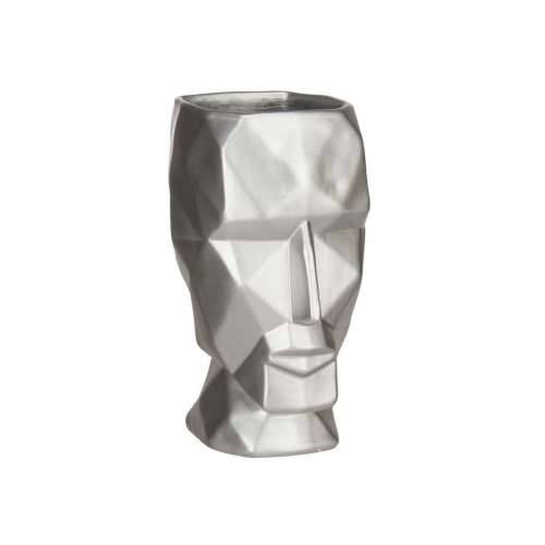 Vrč 3D Lice Srebrna Polirezin 12 x 24,5 x 16 cm (4 kom.) Cijena
