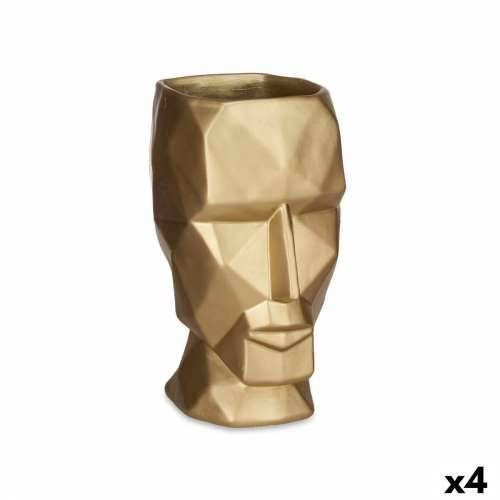 Vrč 3D Lice zlatan Polirezin 12 x 24,5 x 16 cm (4 kom.) Cijena