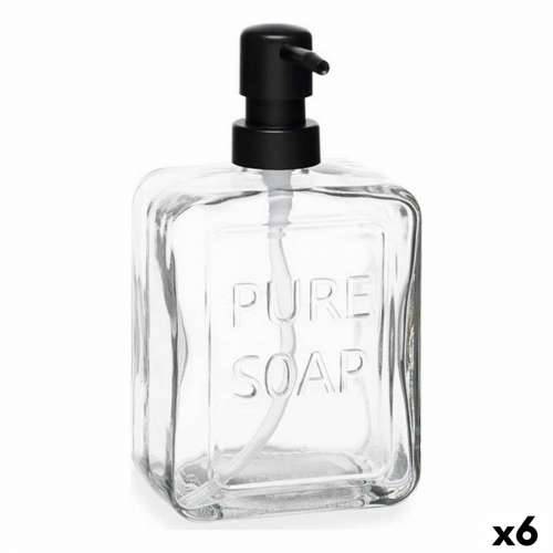 Dozator za Sapun Berilo Pure Soap Providan Kristal Plastika 570 ml 10 x 18 x 6 cm (6 kom.) Cijena