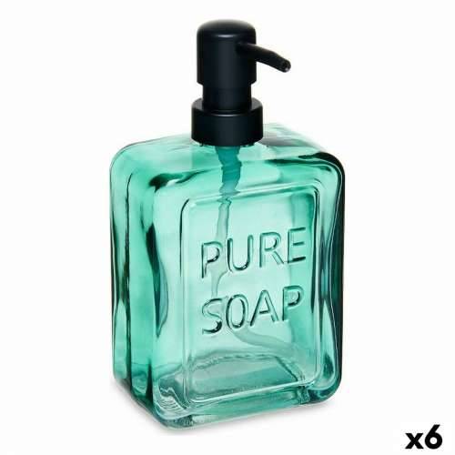 Dozator za Sapun Berilo Pure Soap Zelena Kristal 570 ml 10 x 18 x 6 cm (6 kom.) Cijena