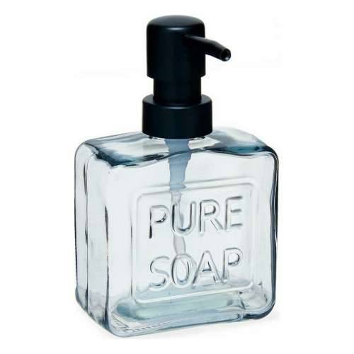 Dozator za Sapun Pure Soap 250 ml Kristal Crna Plastika (12 kom.) Cijena
