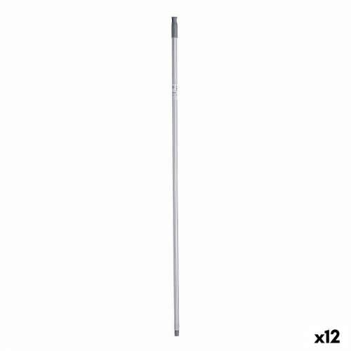 Drška za Četku Crte 2,3 x 130 x 2,3 cm Siva Metal (12 kom.) Cijena