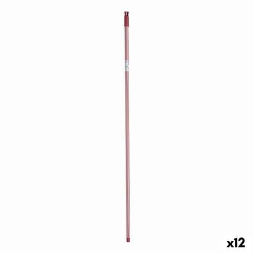 Drška za Četku Crte 2,3 x 130 x 2,3 cm Crvena Metal (12 kom.) Cijena