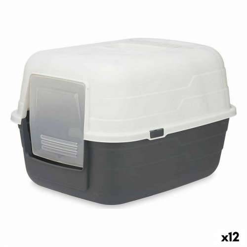 Pijesak za mačke Mascow 87952 Siva Antracitna Plastika 48 x 32 x 38 cm (12 kom.) Cijena